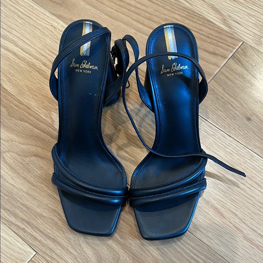 Sam Edelman Black Kia Block Heel